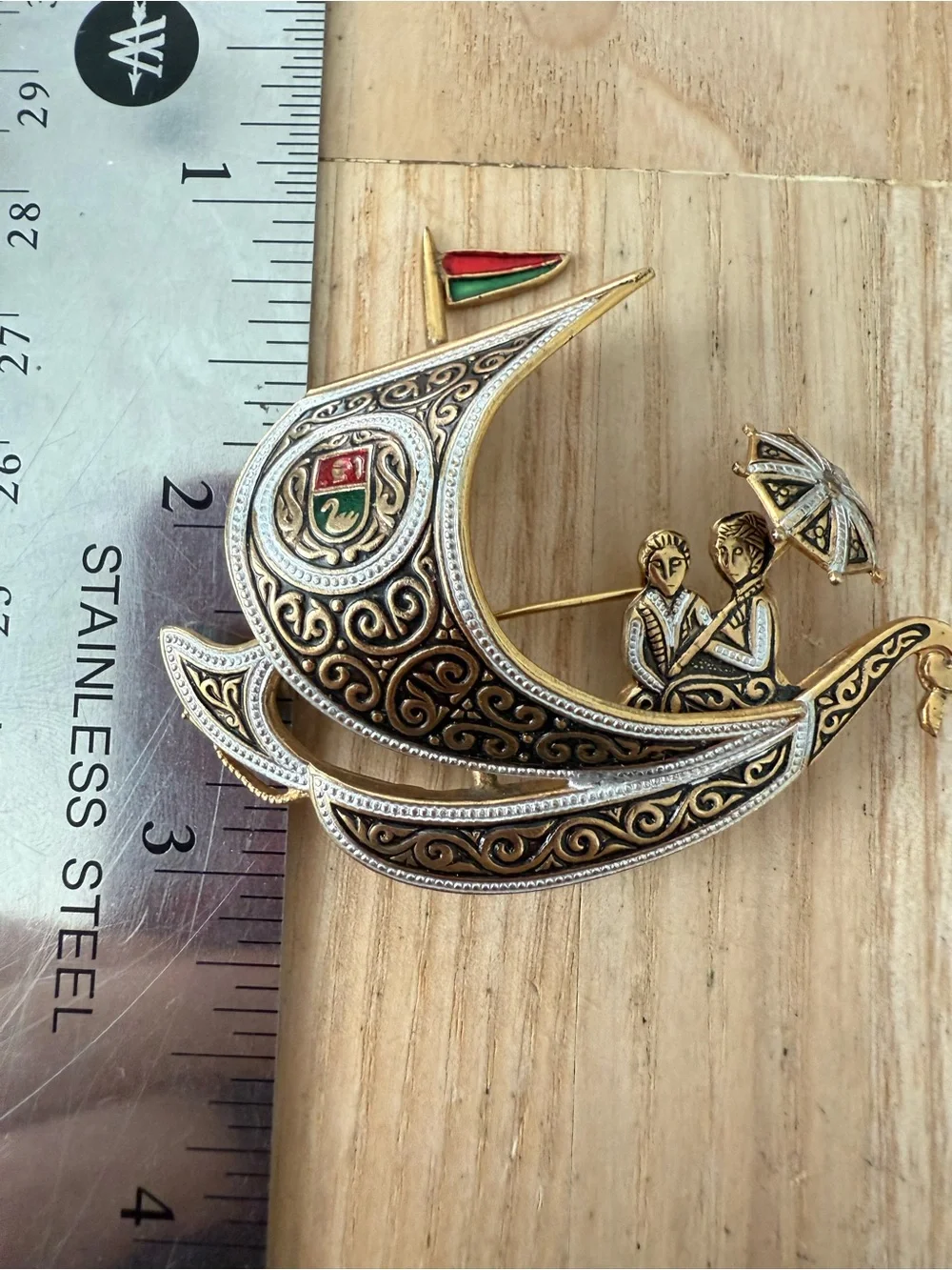 Vintage spanish damascene